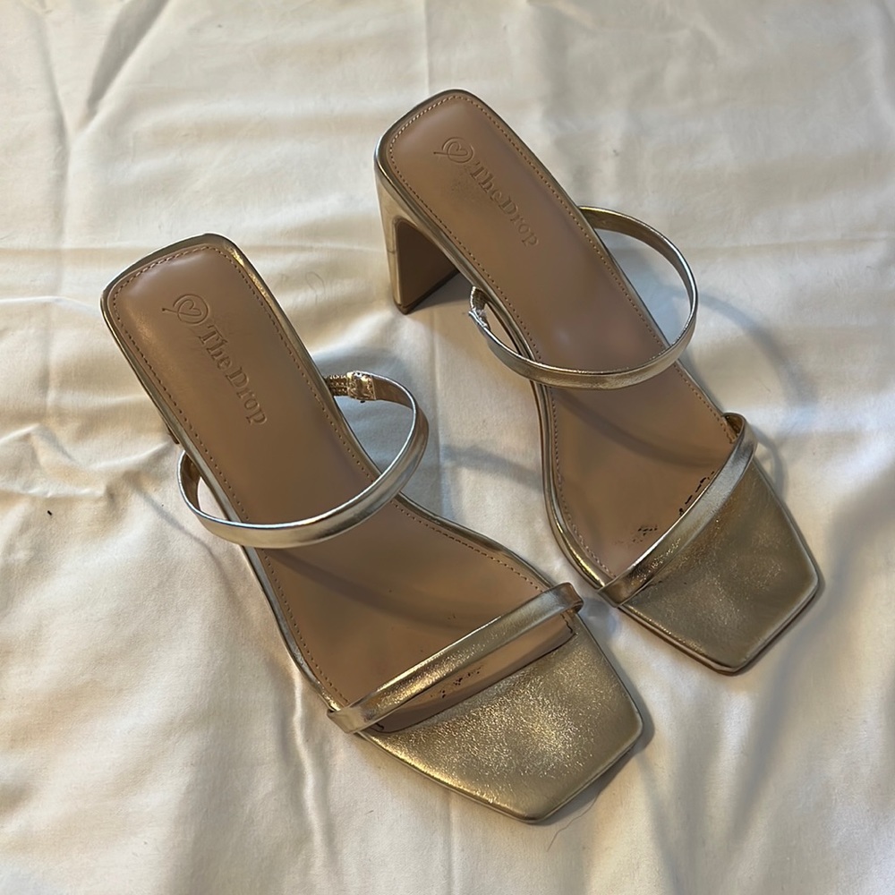 Gold heels